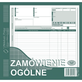 Zamówienie ogólne 2/3 A4 333-2